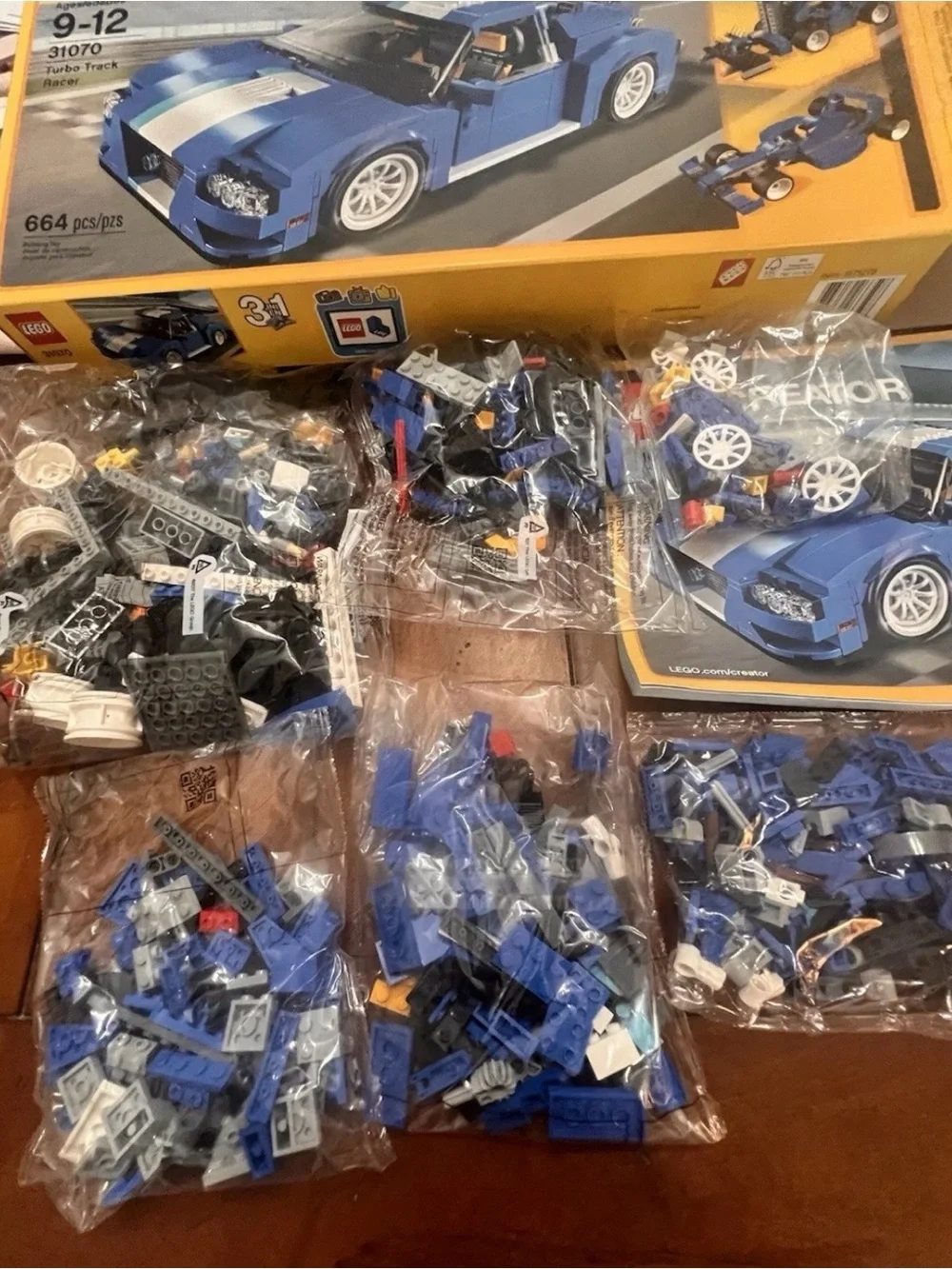 Lego build detailed